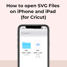 open svg files on iphone and ipad