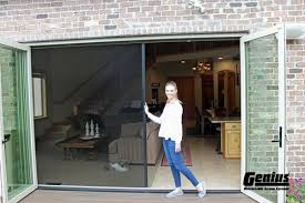 My father built his own screen panels years ago to create such a space and enjoyed it for many years. Retractable Screens For Large Openings Genius Retractable Screen Doors More Metro Screenworks