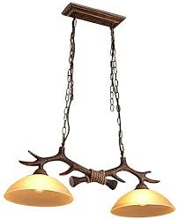 We at house of antique hardware remain open to receive and ship orders. Amazon Com Btdh Double Antique Ceiling Lights Dining Decoration Island Light Vintage Antler Hanging Lamp 2 Light Glass Shades Cabin Rustic Lamp For Bar Restaurant Bedroom Living Room Dining Room Cafe Home Improvement