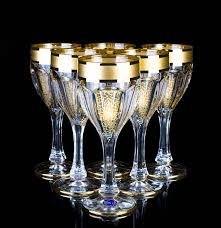 Fancy Wine Glasses Crystal Stemware