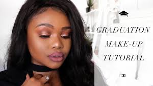 graduation makeup tutorial w o c