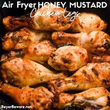 air fryer honey mustard en legs