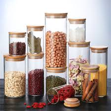 Borosilicate Glass Food Storage Jars