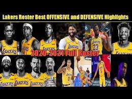 Visit espn to view the los angeles lakers team roster for the current season. Lakers New Roster Highlights 2020 2021 Season Youtube