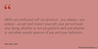 Believing the quote that you are born alone, die alone and everything else is an illusion, george doesn't see the point of life, school, or homework. 19 Self Acceptance Quotes For Relating To Yourself In A Healthier Way