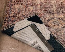 how to make a rug lay flat with these 6
