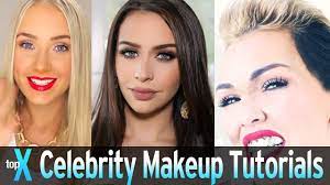 top 10 you celebrity makeup