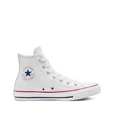 star leather high top trainers