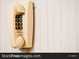 Old Wall Mounted Telephone Free