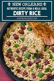 dirty rice from a new orleans local