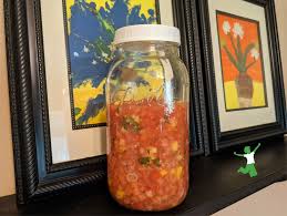 5 minute fermented salsa healthy home