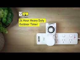Hpm 24 Hour Heavy Duty Outdoor Timer