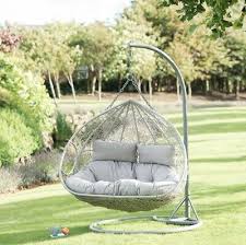 Siena Double Rattan Hanging Egg Chair