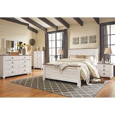Bedroom sets └ furniture └ home & garden all categories antiques art baby books business & industrial cameras & photo cell phones & accessories clothing, shoes & accessories coins & paper money collectibles. Willowton 5 Piece Bedroom Set B267 Qpnlbed 31 36 46 92 Ashley Furniture Afw Com