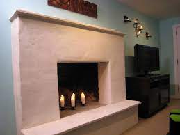 Resurface A Fireplace With Stucco