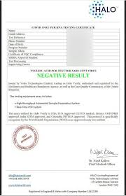 fake pcr test results sold illegally