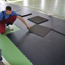 rubber sports flooring ramflex