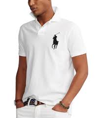 big pony mesh short sleeve polo shirt