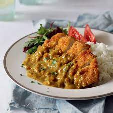 katsu curry with s b golden curry sauce