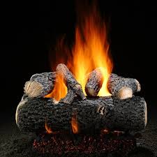 Grand Oak Gas Log Set W Burner