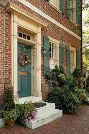 44 Exterior Paint Colors With Red Brick