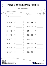 times tables worksheets for kids
