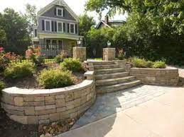 Retaining Wall Front Yard Landscaping