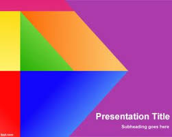 Colors Of Google Powerpoint Template
