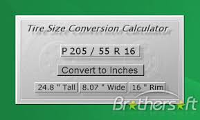 Metric To Standard Tire Size Converter Metric To Standard In