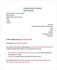 Free 34 Complaint Letter Examples Samples In Pdf Google