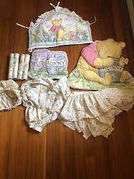 pooh nursery baby crib set