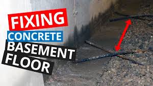 fixing concrete basement floor