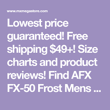 Afx Fx 50 Frost Mens Motorcycle Helmets A Mens