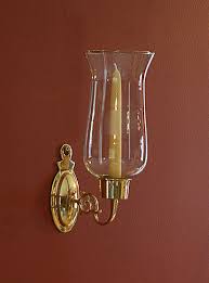 Oval Hurricane Candle Wall Sconce