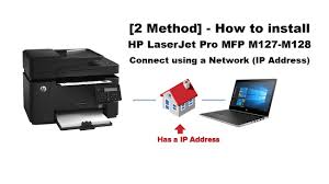 Why we need hp printers driver? 2 Method How To Install Hp Laserjet Pro Mfp M127 M128 Connect Using A Network Ip Address Youtube