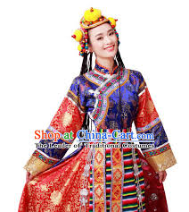 Tibetan Khampa chupa for girls