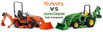 Kubota Bx Vs John Deere Sub Compact Tractors Everything