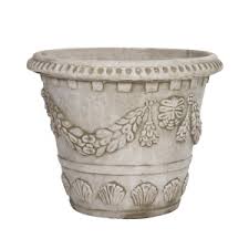 Large metal garden planter vintage style plant pot tub container indoor outdoor. Outdoor Ceramic Stone Pots Planters The Range