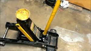 how to fix a leaking floor jack you