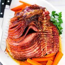 slow cooker spiral ham with video