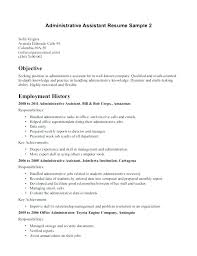 Healthcare Administrator Job Description Resume For Office Assistant