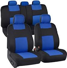 Black Blue Enzo Seat Covers Tlokweng