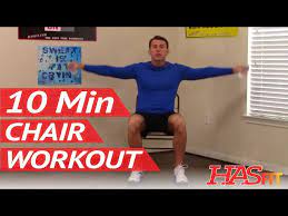 10 min chair workout for seniors