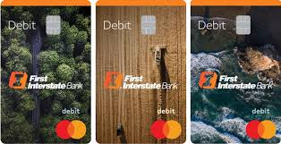 Choose from a variety of gallery images or use your own photo to personalize your card. First Interstate Bank Debit Card