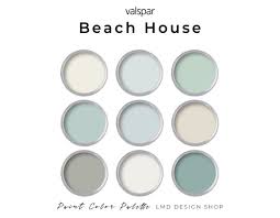 Beach House Valspar Paint Color Palette