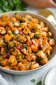 sweet potato salad with moroccan
