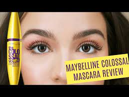 maybelline colossal mascara review