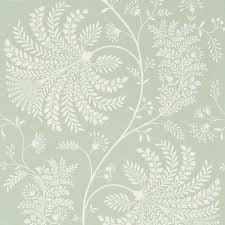 Mapperton Sage Cream Wallpaper