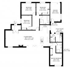 Floor Plan For 4 Bedroom Bungalow For