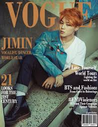 Vogue, and teenvogue magazine have recently been posting many bts articles, complimenting the group. Today I Shall Objectify Men On Twitter Vogue Magazine Cover Ft Jimin Bts ì§€ë¯¼
